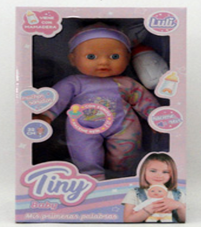 Producto - Bebote Tiny c/mamadera y sonidos 37588