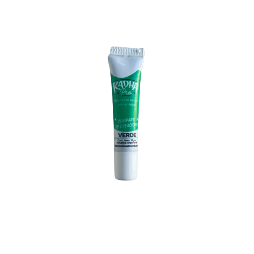 Producto - Colorante en gel Radha verde