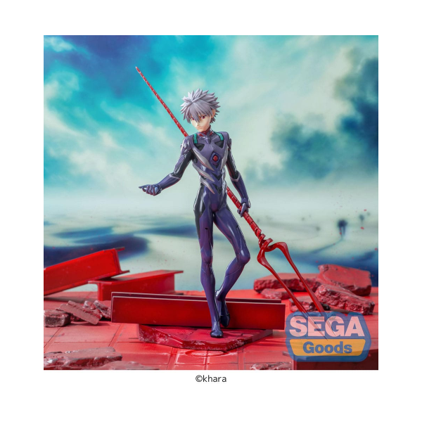 Producto - Figura Original Kaworu Nagisa Longinus Sega Evangelion 3.0