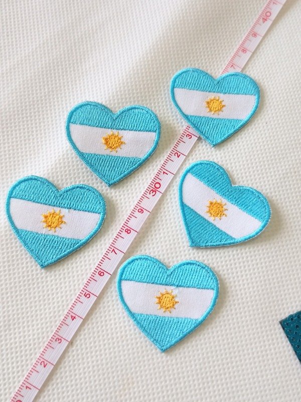 Producto - Aplique corazón bordado Argentina - 0