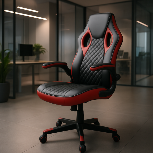 Producto - Silla Gamer Rojo y Negro