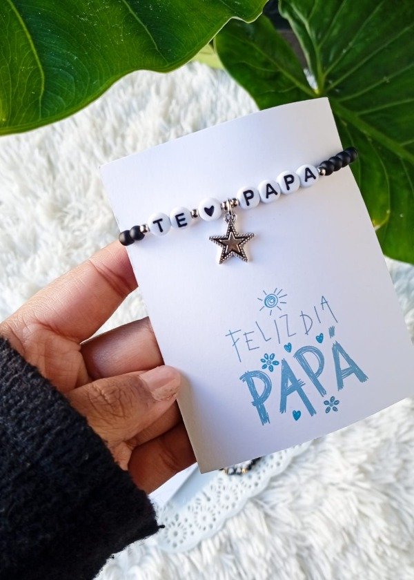Producto - Pulsera papá te amo