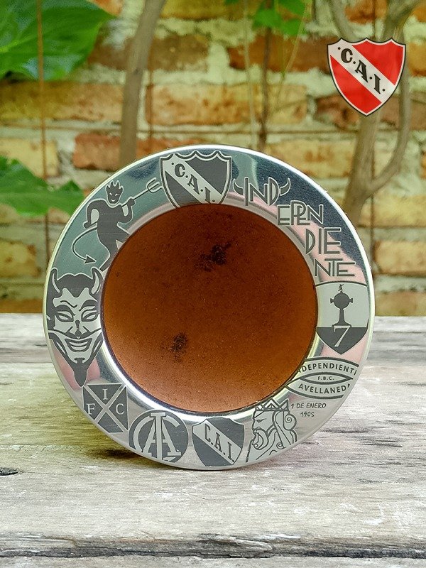 Producto - Mate Camionero INDEPENDIENTE + bombilla color