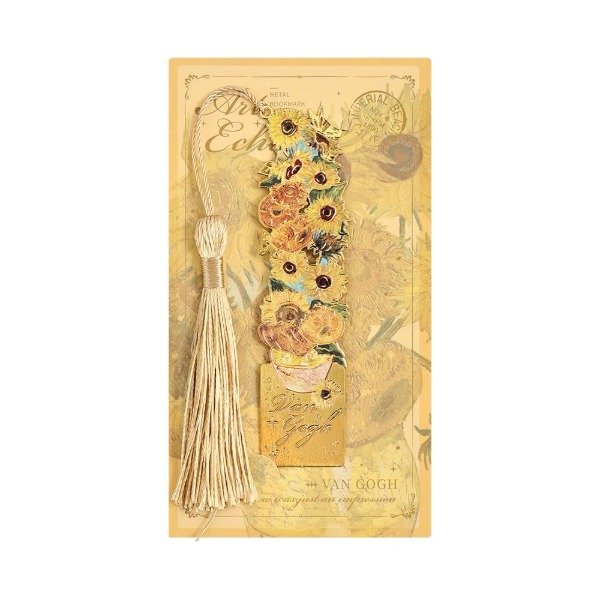 Producto - Señalador Metálico Premium Van Gogh Girasoles