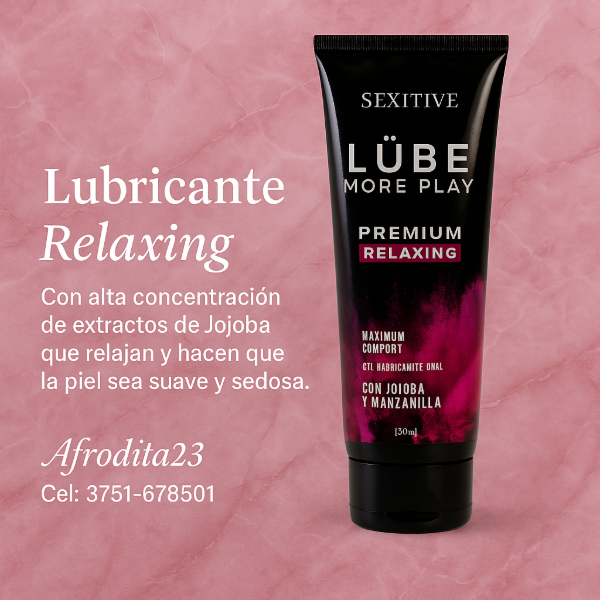 Producto - Gel Lubricante Relajante Suavizante Anal Premium