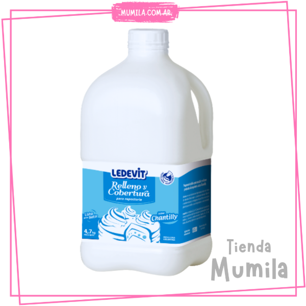 Producto - Crema Ledevit Chantilly 4,7lt