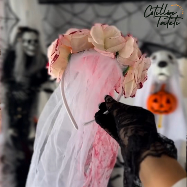 Producto - VINCHA DE NOVIA SANGRIENTA