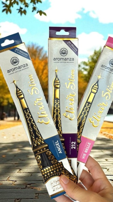 Producto - Sahumerio Elixir Aromanza x 10 slim
