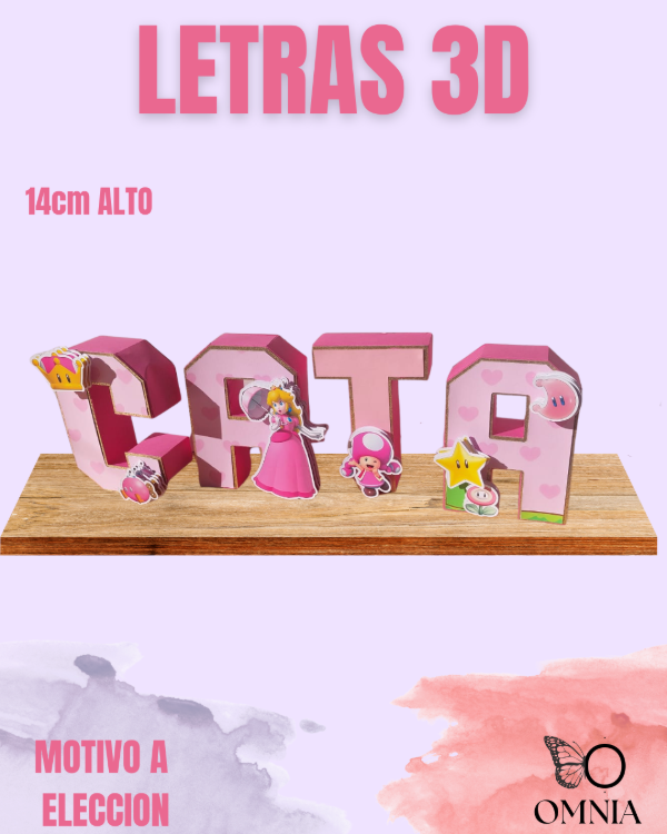 Producto - Letras 3D