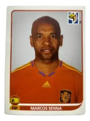 Producto - Mundial Sudafrica 2010 Seleccion De España Marcos Senna 572 (usado)