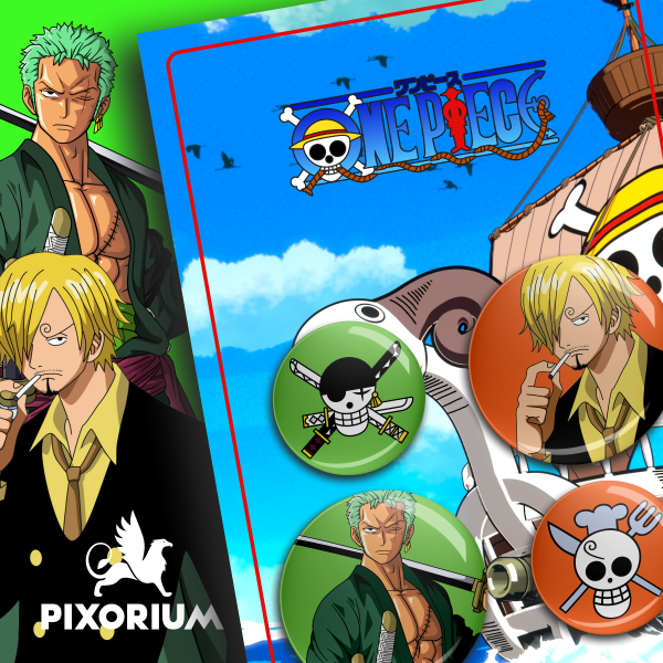 Producto - ONE PIECE - RONOROA ZORO / SANJI