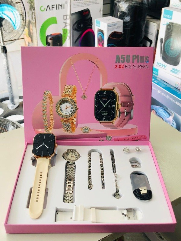 Producto - Reloj kit Smart watch A58 Plus Blanco