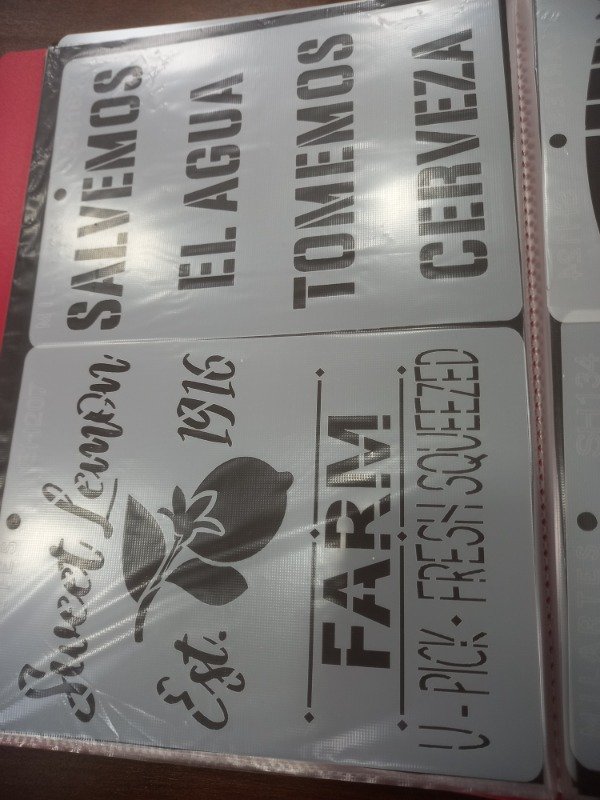 Producto - Stencil mil artes l