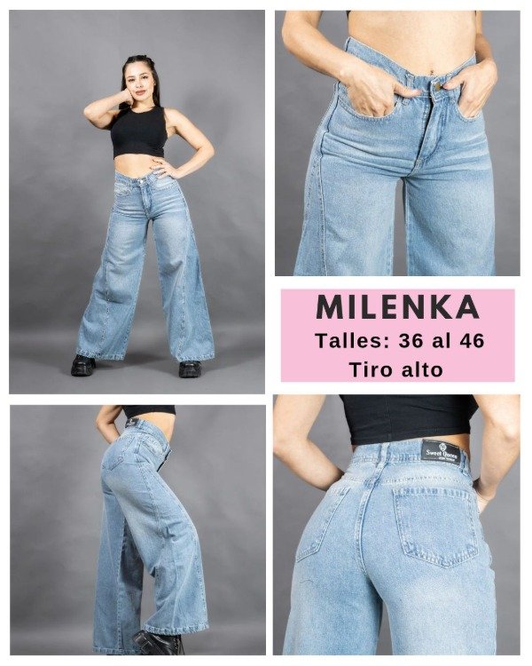 Producto - LINEA DOLCE DAMA Palazo wide leg milenka