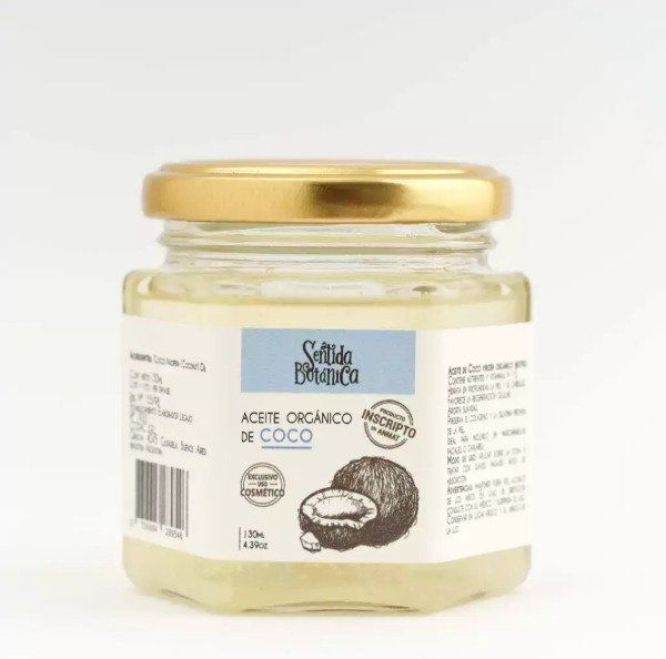 Producto - Aceite de  coco virgen y orgánico.