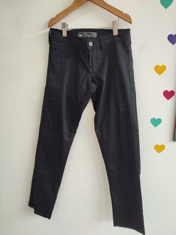 Producto - Pantalon gabardina negro TALLE 8