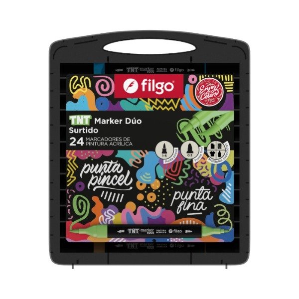 Producto - MARCADORES ACRILICOS TNT DOBLE PUNTA - 1