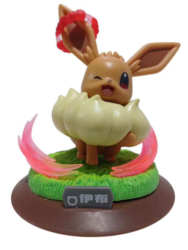 Producto - Figura Eevee Pokémon Base Decorativa Colección Anime 13 Cm - 4