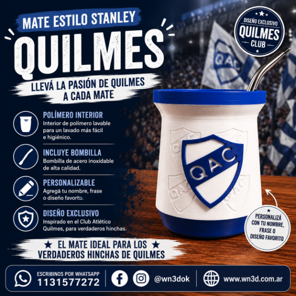 Producto - Mate Tipo Stanley de Quilmes