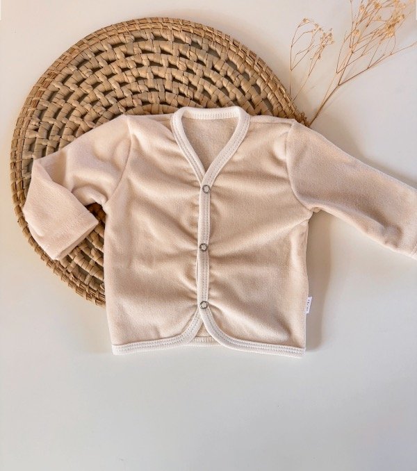 Producto - Campera de plush doble (0-3M)