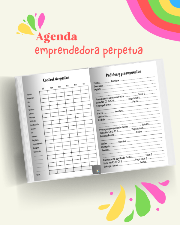 Producto - Agenda emprendedora Perpetua - 2