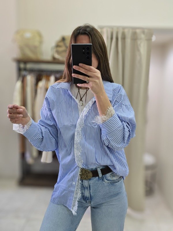 Producto - Camisa ELENA azul - 1