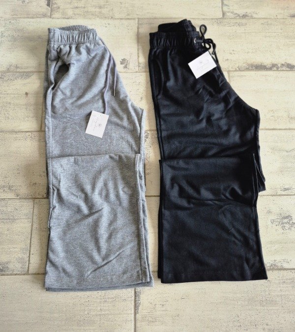 Producto - Pantalón Palazzo Recto Algodón Rústico Felipe