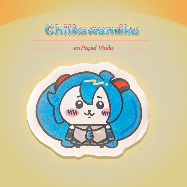 Producto - Chiikawamiku (sticker)