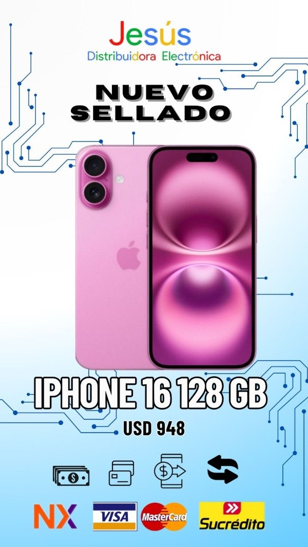 Producto - iPhone 16 128 GB NUEVO SELLADO