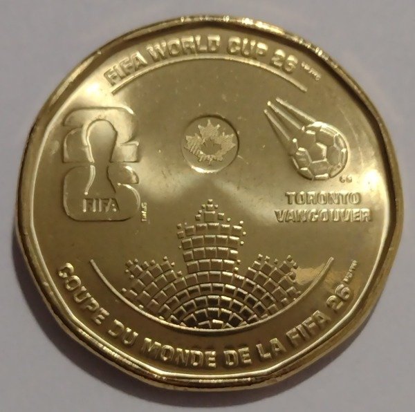 Producto - Canadá 1 dólar 2026 Mundial de Futbol - 0