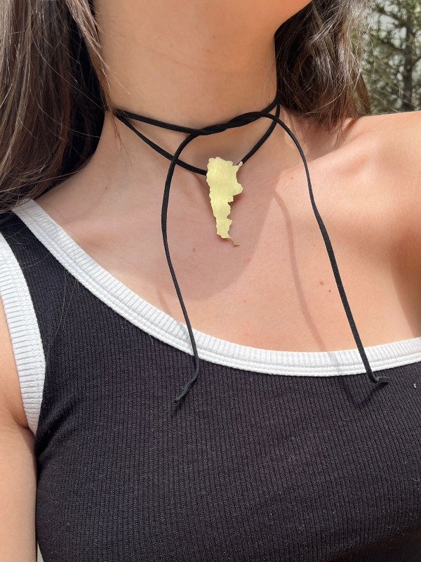 Producto - Collar Argentina en cobre