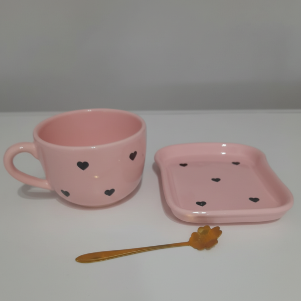 Producto - SET CORAZÓN NEGRO