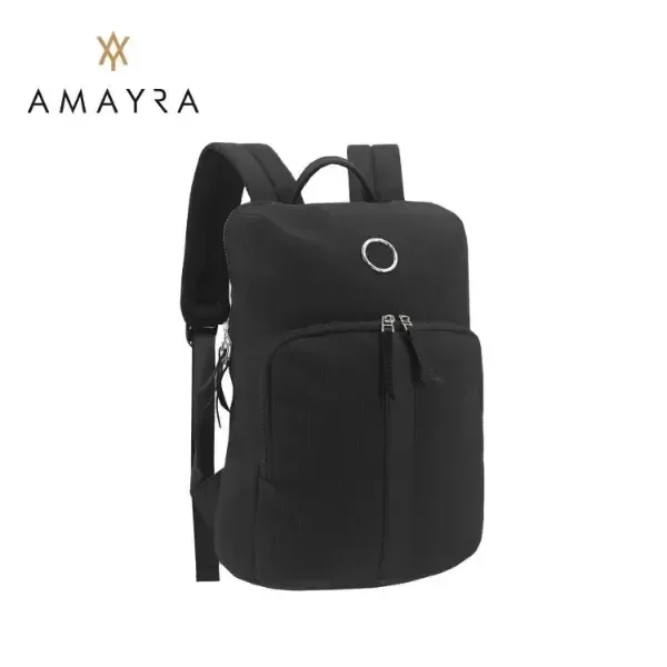 Producto - MOCHILA AMAYRA NEGRA PORTANOTEBOOK 67.C2615.1