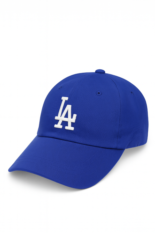 Producto - Gorra de baseball para adulto con Bordado "LA los angeles" azul francia