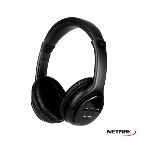 Producto - AURICULARES BT NETMAK B21 NEGRO