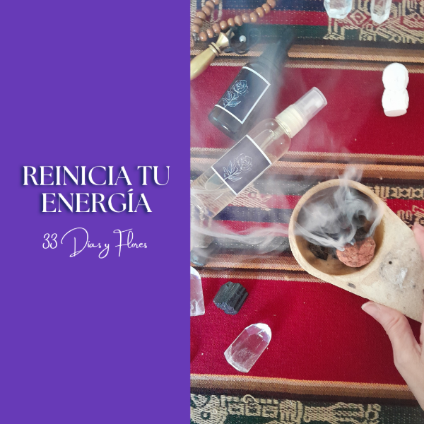 Producto - Reinicia tu energía - Programa integral de Limpieza y Protección Energética