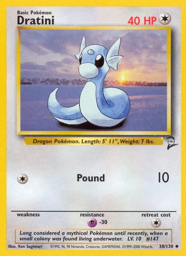Producto - Dratini (38/130) [Base Set 2]