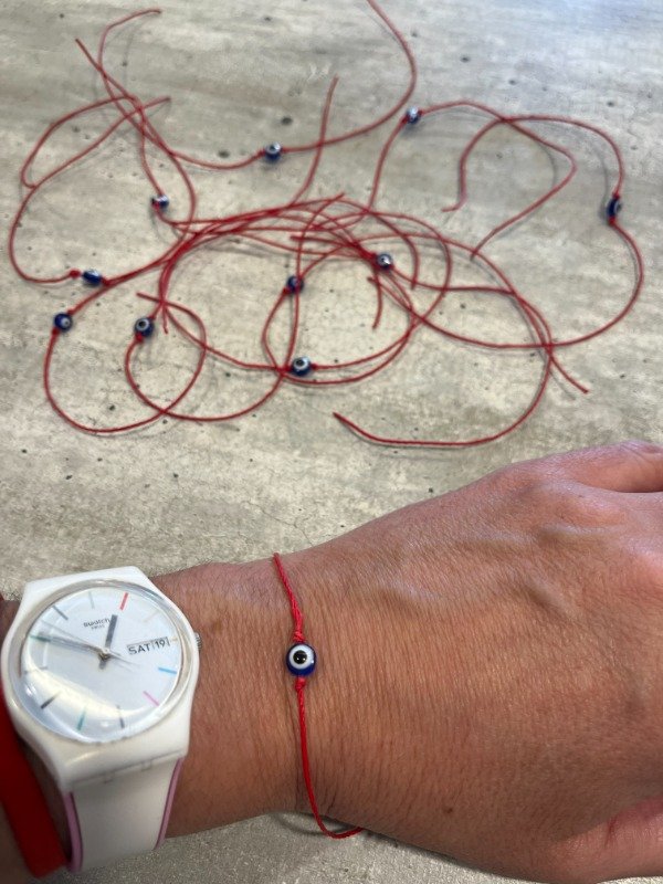 Producto - PULSERA ROJA OJO TURCO