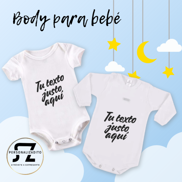 Producto - Body  bebé personalizado