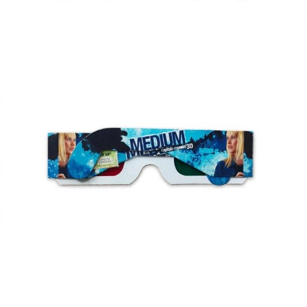 Producto - Lentes 3D anaglíficos Serie Medimun -Temporada 3, Episodio 21- Año 2007 - 1