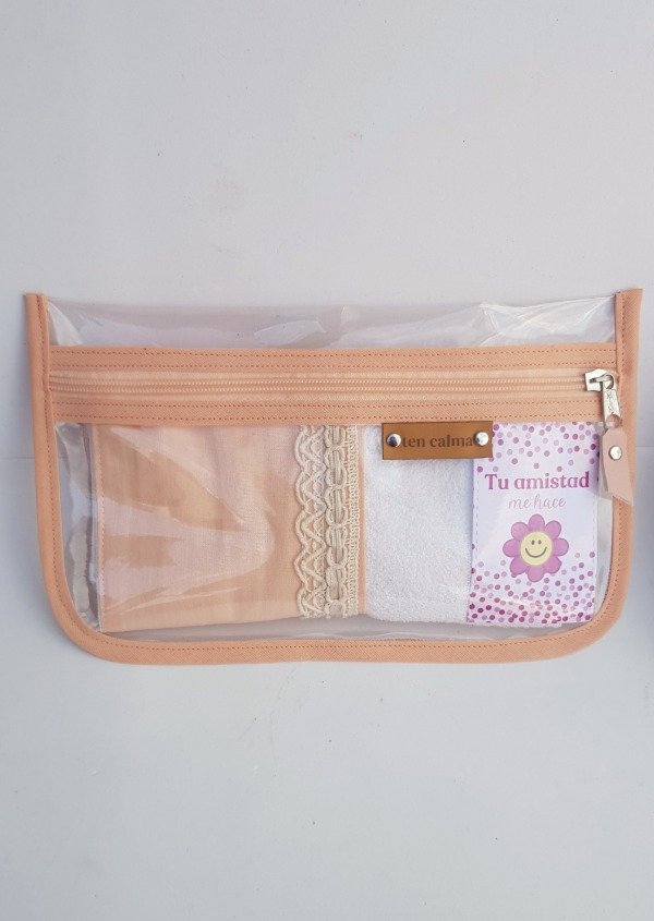 Producto - NECESER TOALLA SALMÓN