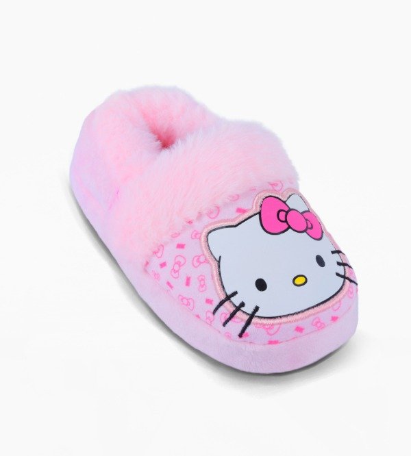 Producto - Pantuflas Footy Con Aplique De Hello Kitty