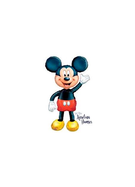 Producto - Set de Globos Mickey Rojo Negro y Deco Party . 78 Artículos - 2