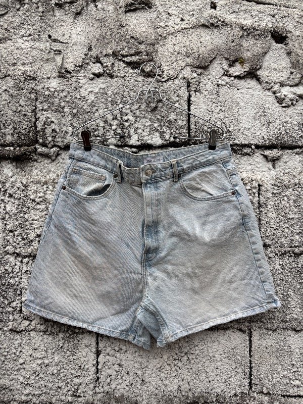 Producto - bermuda ZARA denim claro
