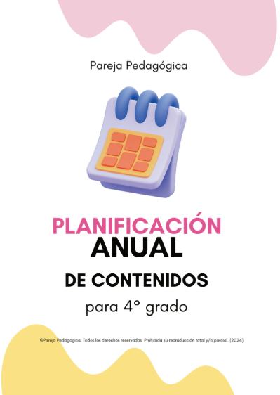 Producto - Planificación Anual de Cuarto Grado. Nivel Primario