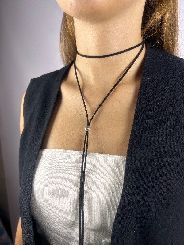 Producto - CHOCKER CORBATERO NEGRO 1072