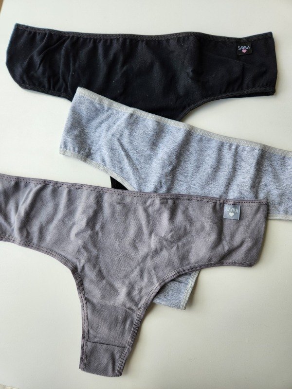 Producto - Pack x3 culotte less de algodón - 10159