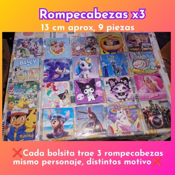 Producto - Rompecabezas x3
