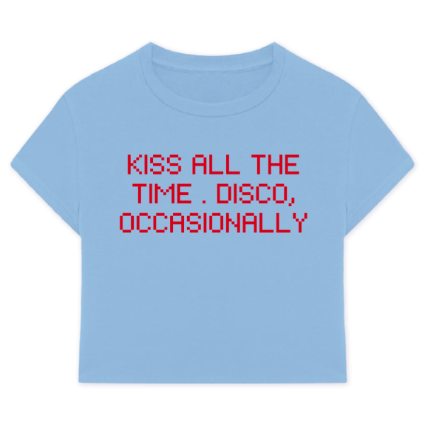 Producto - Baby Tee KATTDO Celeste - Harry Styles