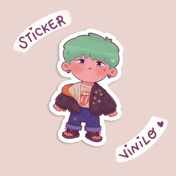 Producto - Sticker Suga - Mentita!